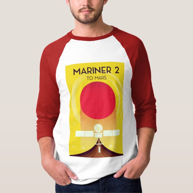 Mariner 2 To Mars T-Shirt (Front)