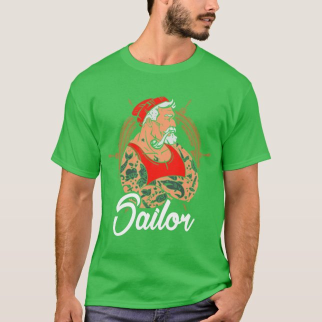 Mariner captain sailor T-Shirt (Front)