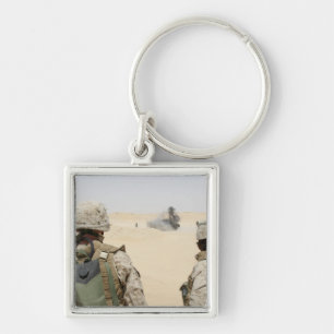 Marines and sailors key ring