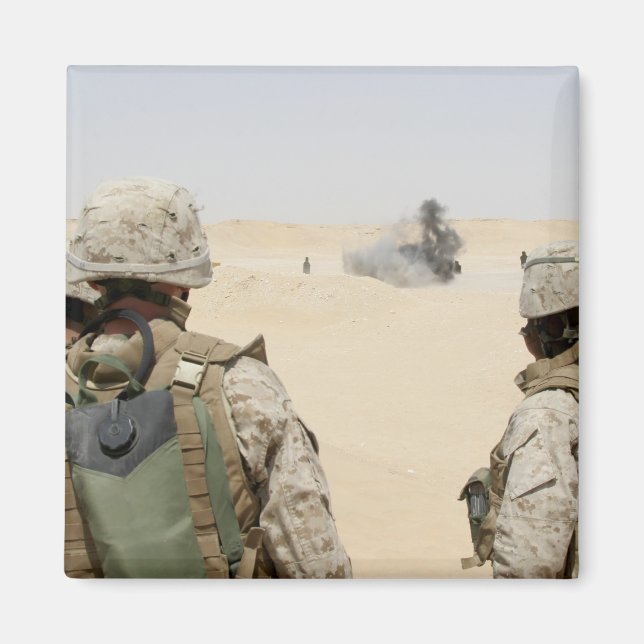 Marines and sailors magnet (Front)