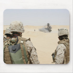 Marines and sailors mouse mat