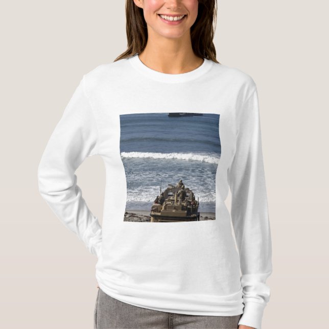 Marines anticipate the arrival T-Shirt (Front)