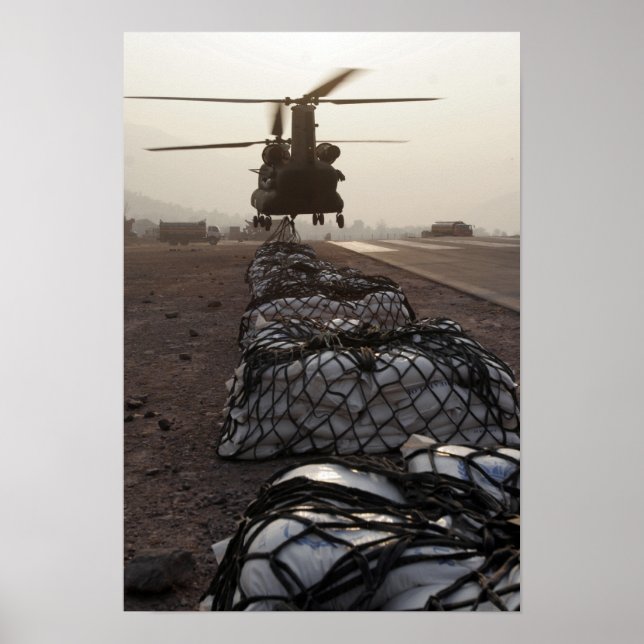 Marines attach sling loads poster (Front)