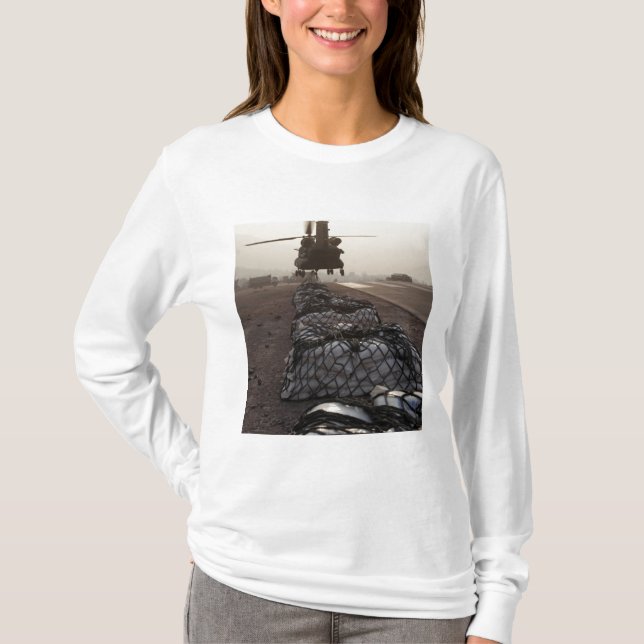 Marines attach sling loads T-Shirt (Front)