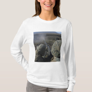 Marines fire an M2 50 calibre machine gun T-Shirt