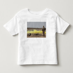 Marines provide security toddler T-Shirt