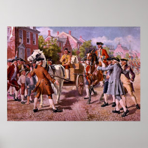 Marinus Willett Preventing Removal of Arms Poster