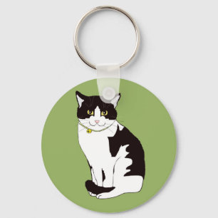 Mario da Cat Key Ring