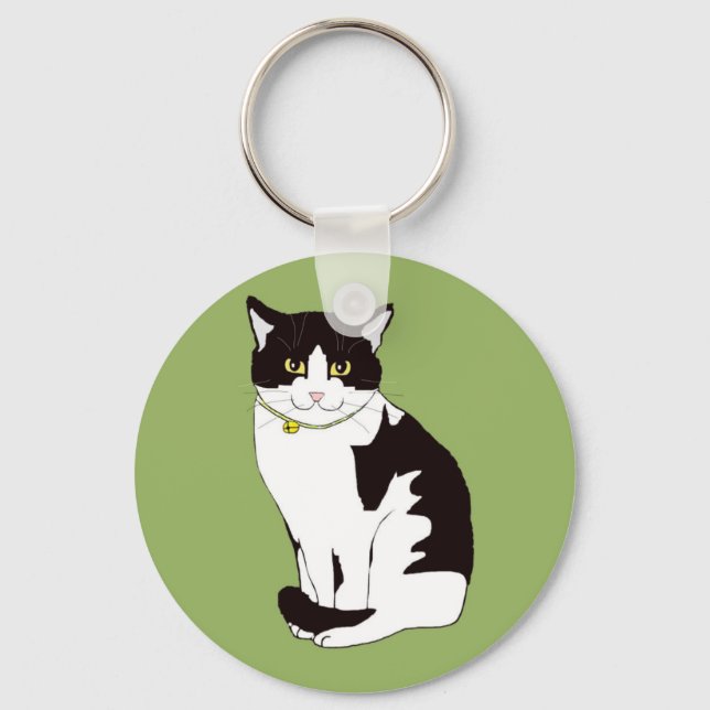 Mario da Cat Key Ring (Front)
