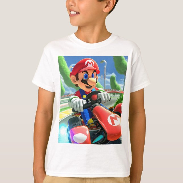mario kart cars  T-Shirt (Front)