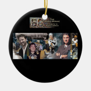 Mario Mosaic Ornament w/ Individual Photo