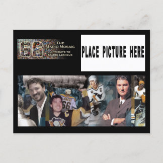Mario Mosaic Postcard w/ Individual Photo