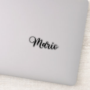 Mario Name - Handwritten Calligraphy