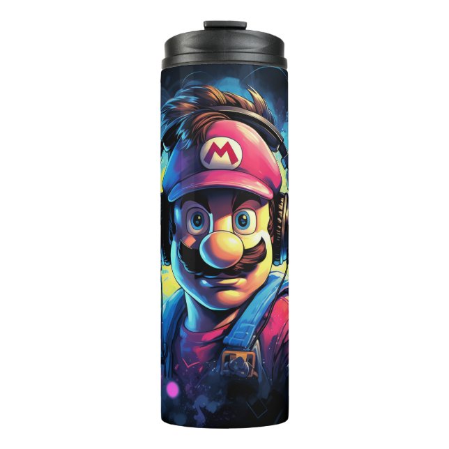 Mario Thermal Tumbler (Front)