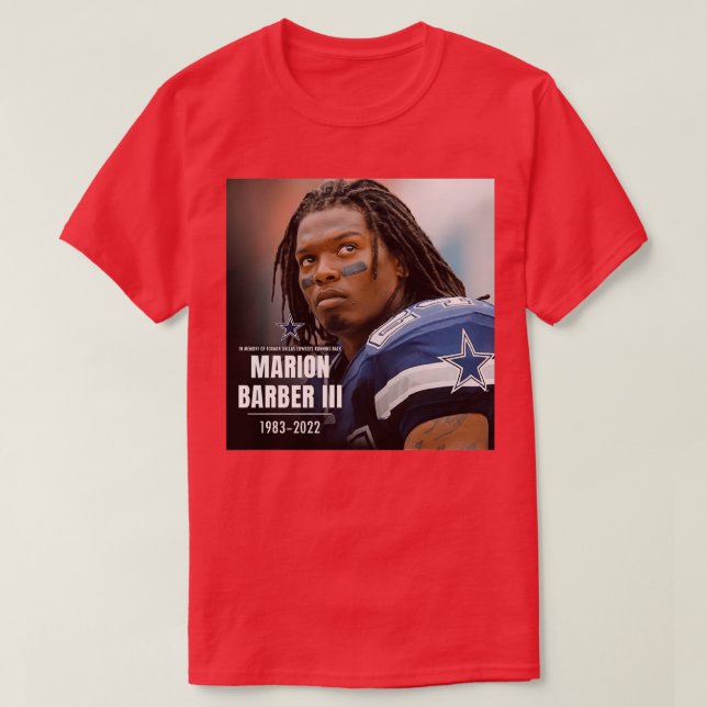 Marion Barber II T-Shirt (Design Front)