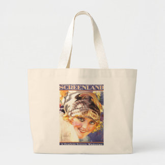 Marion Davies 1924 silent movie actress beauty Large Tote Bag