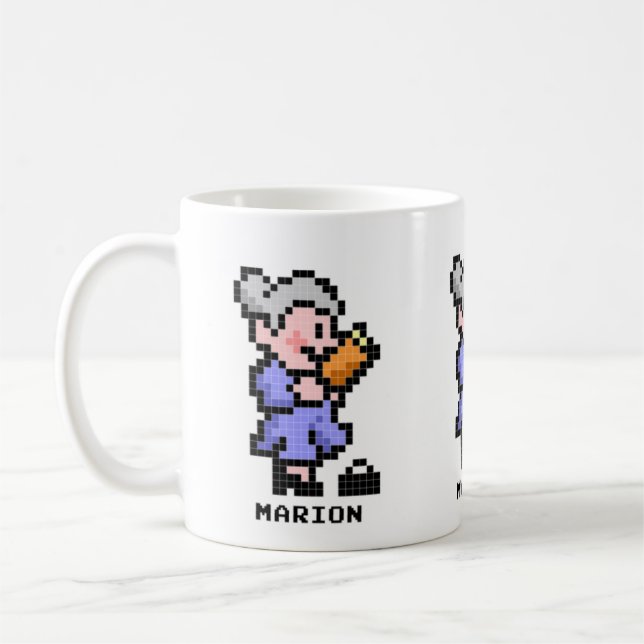 Marion the Librarian Mug (Left)