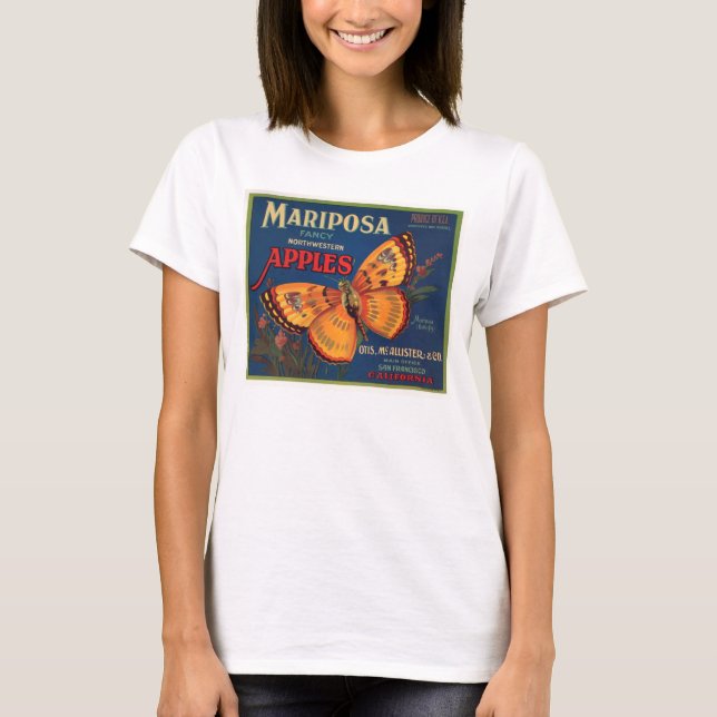 Mariposa Apples T-Shirt (Front)