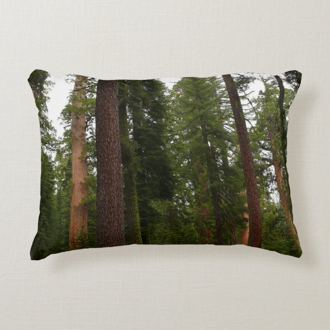 Mariposa Grove in Yosemite National Park Decorative Cushion (Front)