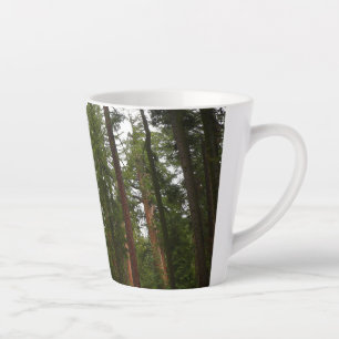 Mariposa Grove in Yosemite National Park Latte Mug