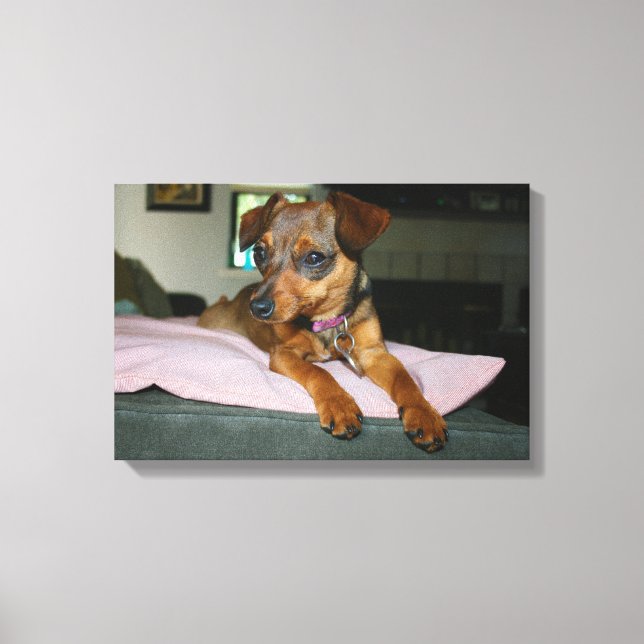 Marisol portrait canvas print (Front)