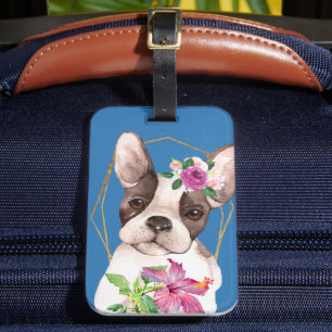 Marisol the Fancy French Bulldog  Luggage Tag