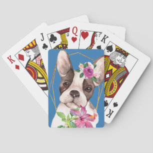 Marisol the Fancy French Bulldog Playing Cards