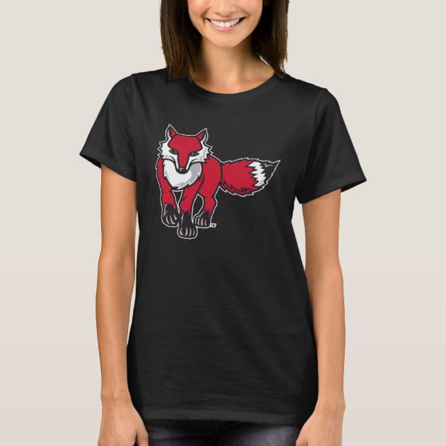 Marist College Red Foxes State Shape T-Shirt (Front)