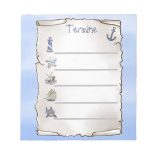 Maritim notepad
