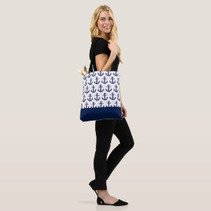 Maritime Anchor Tote Bag