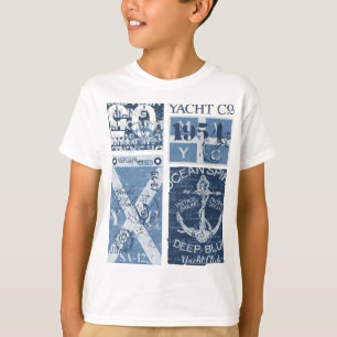 Maritime Anchor - Yacht Club Nautical Sailing T-Shirt
