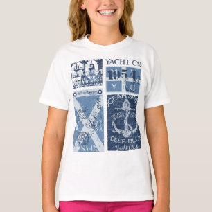 Maritime Anchor -  Yacht Club Nautical Sailing T-Shirt