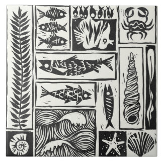 Maritime Decorative Bathroom Tile