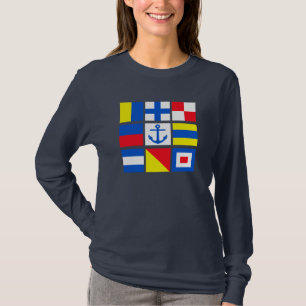 Maritime flags shirt - choose style & colour