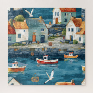 Maritime Hamlet Jigsaw Puzzle