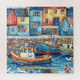 Maritime Hamlet Jigsaw Puzzle