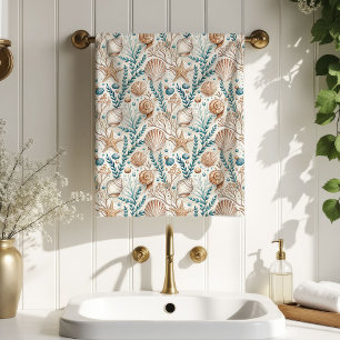 Maritime-Inspired Towel Trendy Coastal Palette