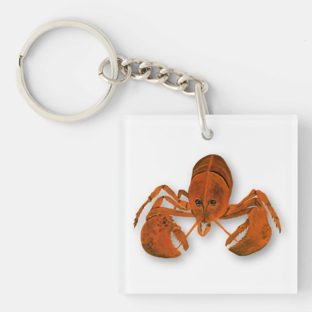 Maritime Lobster Key Ring (Front)