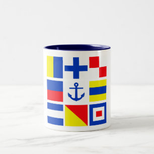 Maritime mug - choose style & colour