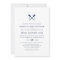 Maritime | Nautical Monogram Wedding Invitation