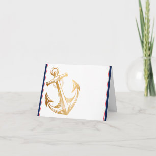 Maritime Print  Note Card