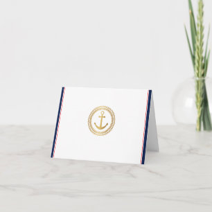 Maritime Print  Note Card