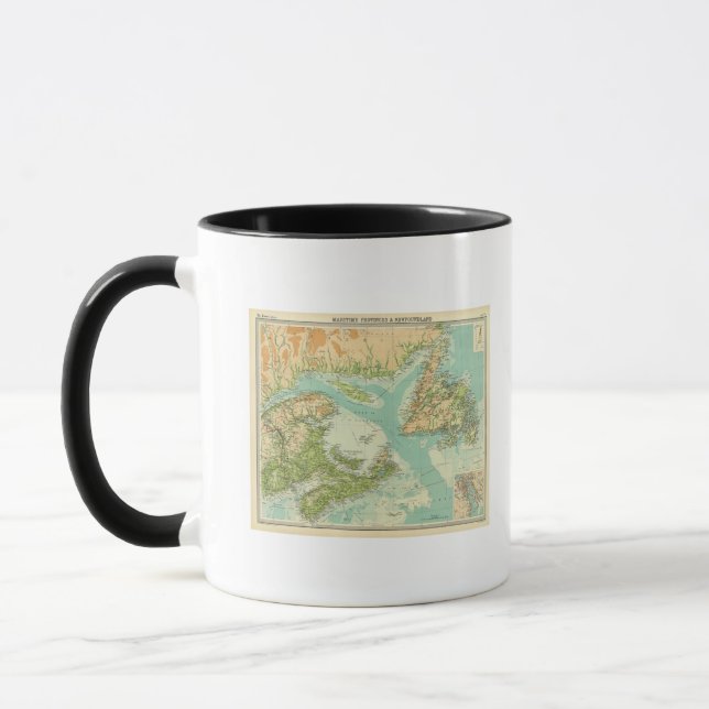 Maritime Provinces & Newfoundland Mug (Left)