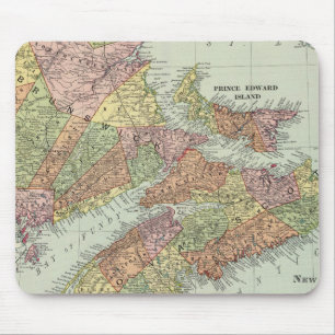 Maritime Provinces of Canada Mouse Mat
