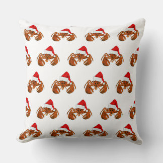 Maritime Santa Claus Lobster Cushion