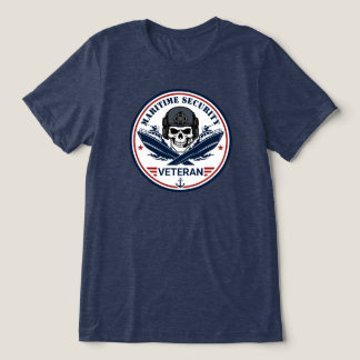 Maritime Security Veteran Tactical Emblem Tri-Blend Shirt