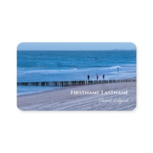 Maritime stormy beach sunset ocean travel agent