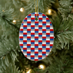 Maritime Sunrise Color Combination Ceramic Tree Decoration
