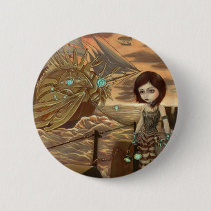 "Maritime Sunset" Button
