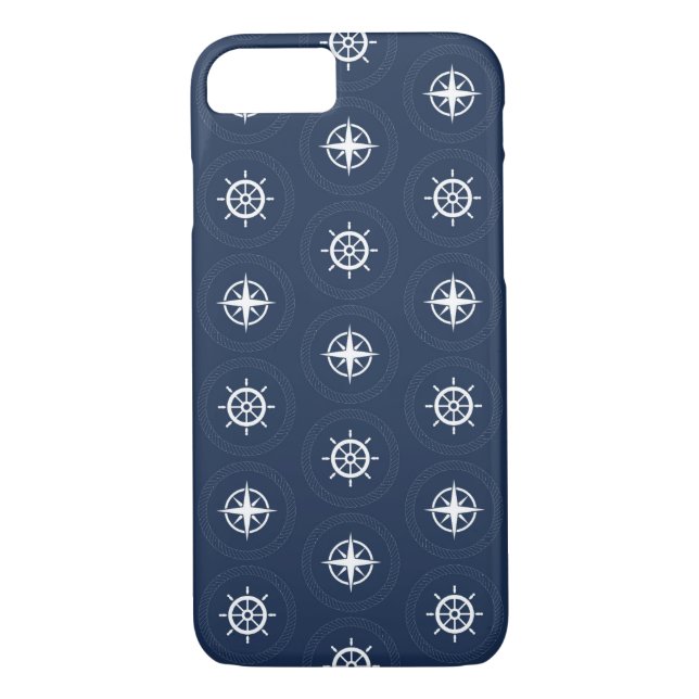 Maritime Tool Pattern Case-Mate iPhone Case (Back)